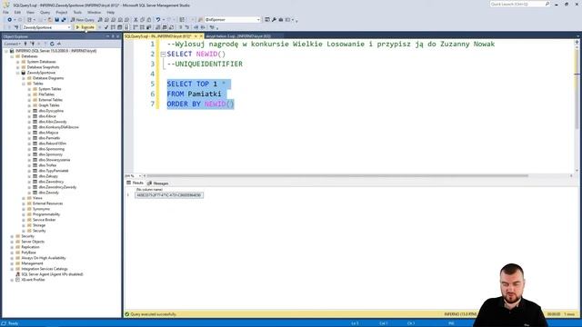 Wyszukiwanie losowych wierszy SQL | Search for random lines SQL смотреть онлайн