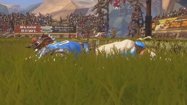 Прохождение игры Blood Bowl 2 (Кровавая Чаша 2)-серия 3-Первая Победа! смотреть онлайн