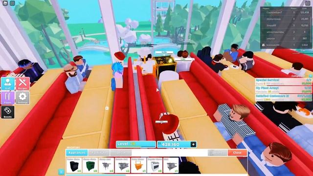 My Restaurant! (Русский) Roblox много денег но неуютно и не красиво смотреть онлайн