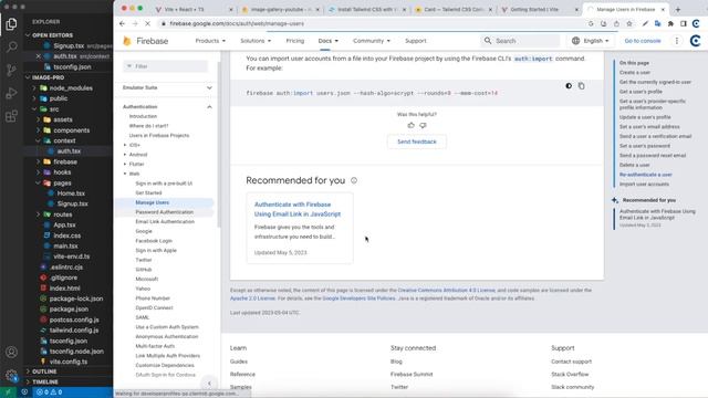 Full Stack Image Gallery App Tutorial | React, Firebase, Firestore смотреть онлайн