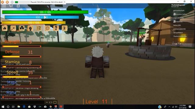 HOW TO LEVEL UP ALL STATS WHILE AFK!! Clover Online | ROBLOX смотреть онлайн