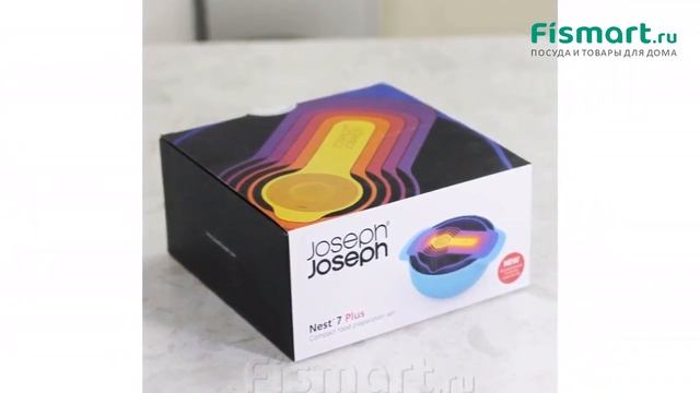 Обзор посуды для кухни | Набор мисок Joseph Joseph Nest: где купить недорого - Fismart смотреть онлайн