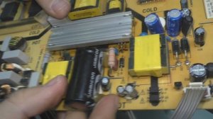 ремонт после ремонта, телевизор mystery mtv-3012w (v1m01) не включается