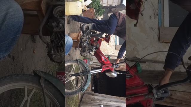 Дымит мотор , пришёл капец. Орион 110 кубов смотреть онлайн