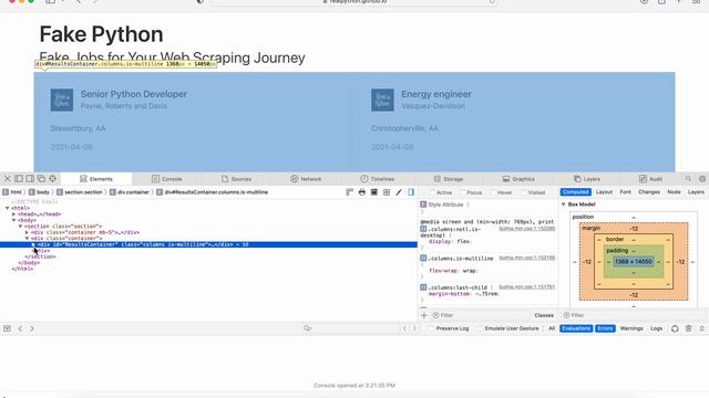 Easy Web Scraping With BeautifulSoup and Python | Tutorial смотреть онлайн