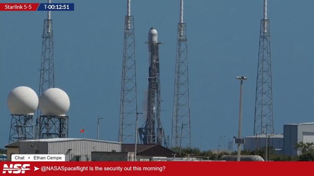 SpaceX Falcon 9 Launches Starlink 5-5 Mission смотреть онлайн