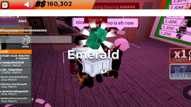 Opening starter pack and a couple of steel chests. Roblox Boxing League. смотреть онлайн