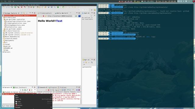 Installing Epiknowtator, Spring Tool Suite, and MongoDB смотреть онлайн