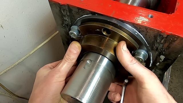 Самодельный токарный пробный запуск с новой передней бабкой смотреть онлайн