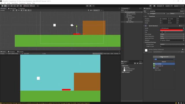 Easiest 2D Jump Pad in Unity Tutorial смотреть онлайн