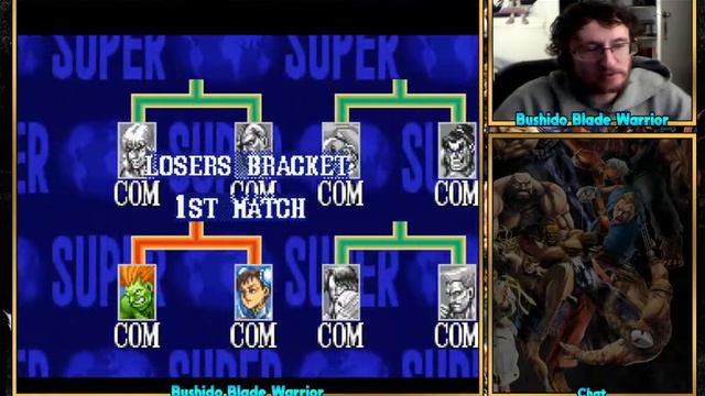Chill Stream of Super Street Fighter 2: The New Challengers SNES (STW) смотреть онлайн