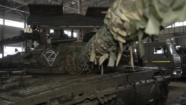 Восстановление военной техники в ходе проведения специальной военной операции смотреть онлайн