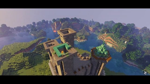 Как построить замок для выживания в Minecraft 1.18.1 | Survival Castle Interior [ Download Map ] смотреть онлайн
