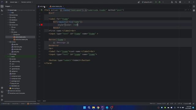 Laravel Tutorial 24: Building a Request Handling System - Request Tutorial 02 | Bangla tutorial смотреть онлайн