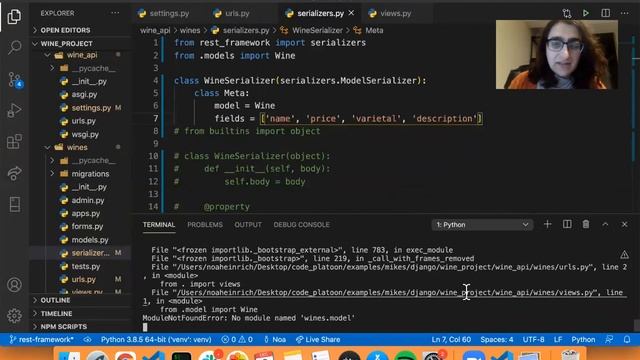 W10D2: Django Rest Framework (1 of 1) смотреть онлайн