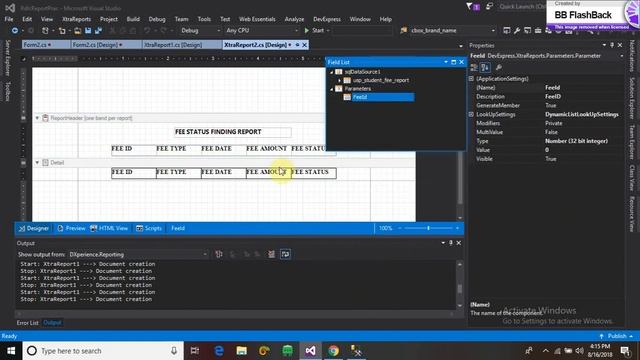 DevExpress Dynamic Parameterize Report Part 2 смотреть онлайн
