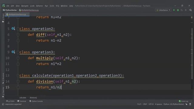Inheritance In Python | Multiple Inheritance In Python | Python Tutorial | OOPs Concepts смотреть онлайн