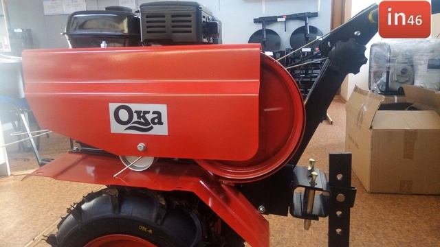 Обзор "Мотоблок ОКА МБ-1Д1М10" от Инструмент 46 смотреть онлайн