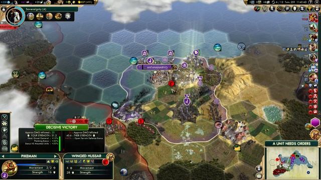 Civilization 5 - Let's Play Venice - Ep. 8 - Poland Stronk смотреть онлайн