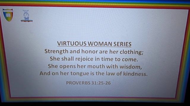 PROVERBS 31:25-26 смотреть онлайн
