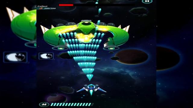 galaxy attack - space shooter all bosses | brown2k2gaming смотреть онлайн