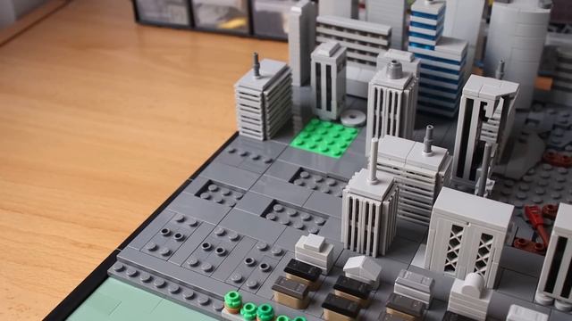 LEGO GODZILLA DESTROYS THE CITY - Diorama - MOC смотреть онлайн