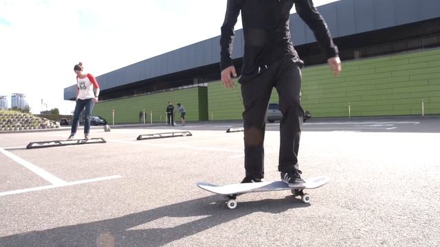 Как сделать FS NO COMPLY? Урок по скейтбордингу смотреть онлайн