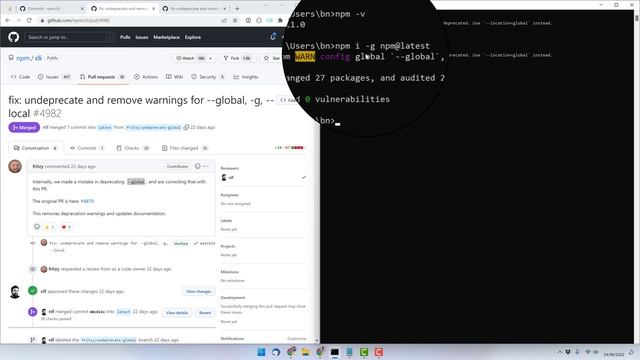 FIX npm WARN config global `global`, `local` are deprecated. Use `location=global` instead. смотреть онлайн