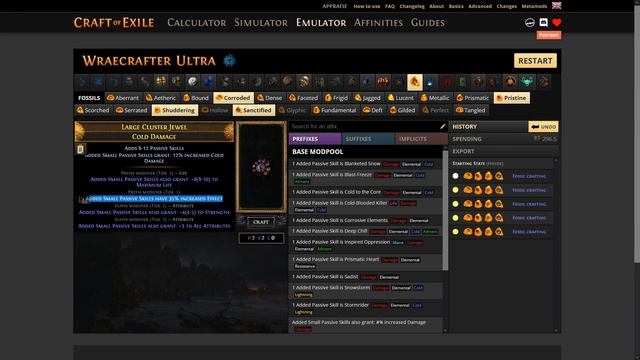 Path Of Exile : Крафт Топ Кластерного самоцвета (омни) под CWDT  ( Craft  Large Cluster Jewels )
