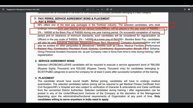 NATIONAL FERTILIZERS LIMITED RECRUITMENT 2023 |NFL RECRUITMENT 2023 | NFL VACANCY 2023|NFL ASSISTAN смотреть онлайн