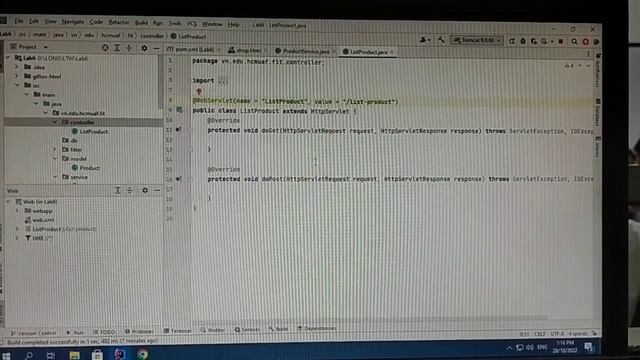 Java Servlet - Hiển thị danh sách sản phẩm , filter UTF-8 смотреть онлайн