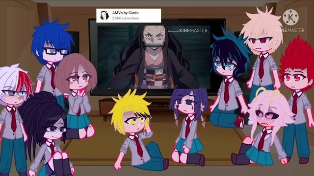 MHA react to. . . || MHA || Demon Slayer || part 2/4 || part 1 смотреть онлайн