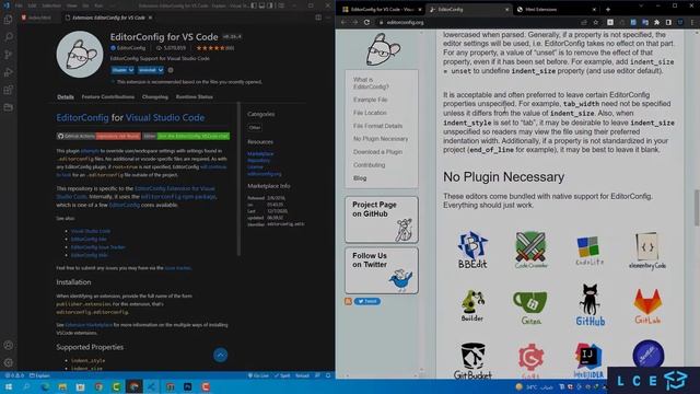 EditorConfig смотреть онлайн