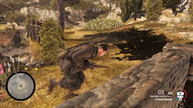 2 часть Sniper Elite 4 — Деревня Битанти смотреть онлайн