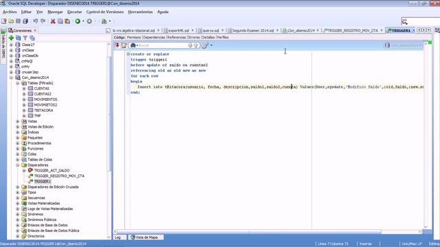 Video Trigger en Oracle смотреть онлайн