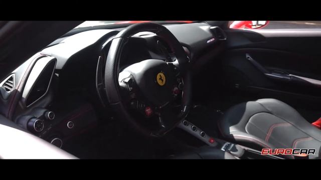 EUROCAR OC: 2017 Ferrari 488 GTB in Rosso Corsa смотреть онлайн