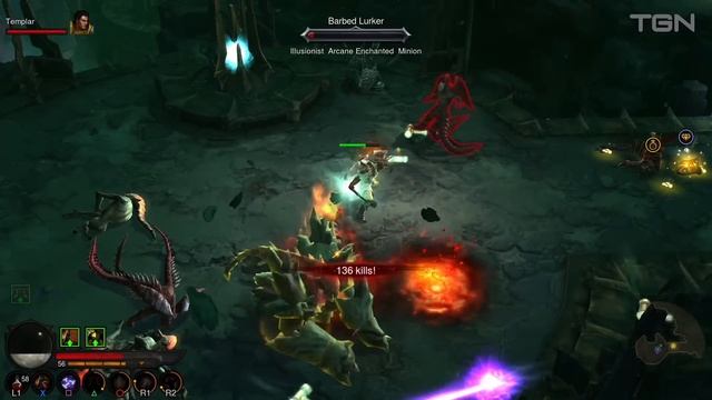 Diablo 3 Ultimate Evil Edition : PS4 Console Version Gameplay & Review смотреть онлайн