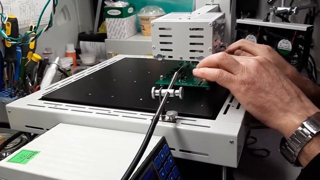 Снятие/Установка корпусов TQFP смотреть онлайн