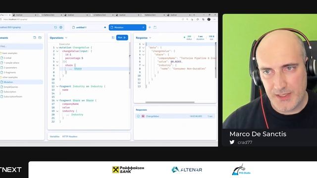 Marco De Sanctis — Creating a GraphQL API with ASP.NET Core смотреть онлайн