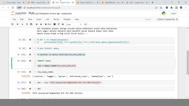 NLP | NER - Named Entity Recognition in NLP with Python | NER in Natural Language Processing | #12 смотреть онлайн