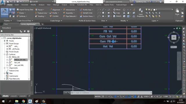 Civil3D 2017, cálculo de volúmenes - Dique y embalse смотреть онлайн