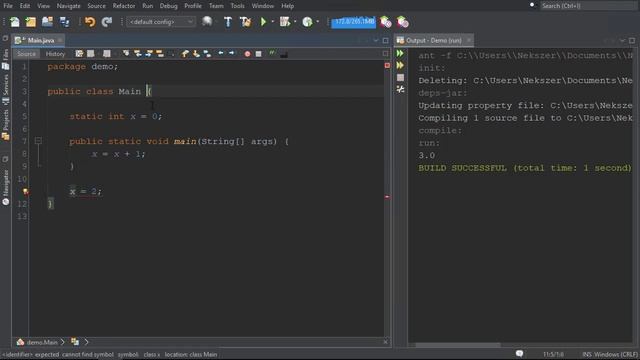 Java #21 ámbito o alcance de las variables (scope) смотреть онлайн