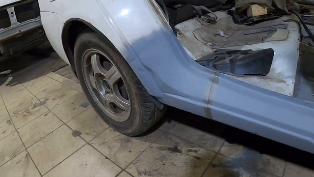 Лада приора универсал. Замена дна и порогов. Автомобиль подписчика