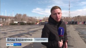 Первую репетицию парадного шествия ко Дню Победы провели в Иркутске. Состав парадных расчетов пополн