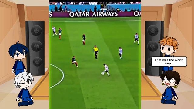 Blue Lock react to Lionel Messi | Gacha reacts смотреть онлайн