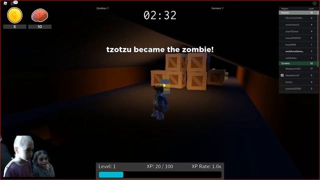 ПРОХОЖДЕНИЕ СУПЕР ОБНОВЛЕНИЕ Зомби РОБЛОКС Roblox Zombie Tag #2 смотреть онлайн