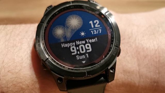 Garmin Fenix 7 Solar - Happy New Year Morning Report смотреть онлайн