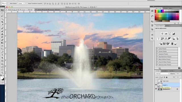 Using Displacement Maps in Photoshop смотреть онлайн