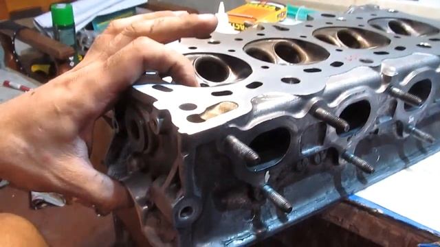 Дилетант и двигатель [2] Ремонт ГБЦ D14A2 - Honda Civic fastback ma смотреть онлайн