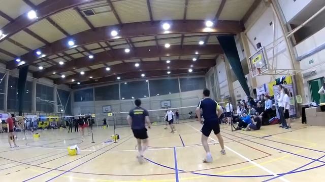 Badminton - półfinał Open Mężczyzn Netto Cup 2015 смотреть онлайн